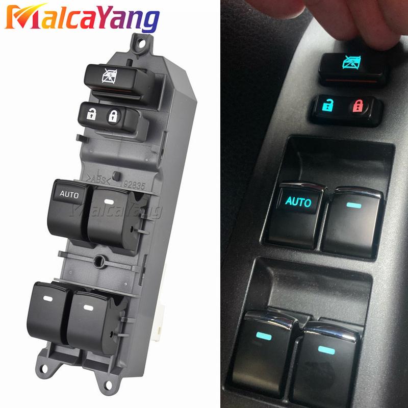 

Power Window Master Control Switch Button For Toyota Corolla Yaris 2007-2014 84820-52250 84820-06070 84820-12520 84820-52310