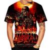 2026 Sommer Neue Mode Musikband 3D-Druck Heavy Metal Cool Personalisiertes T-Shirt Herren Damen Lässig Kurzarm Oberteil
