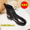 Inner heightening Martin boots women's shoes spring and autumn single boots high heels spring new small short boots