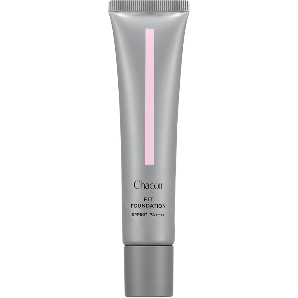 Chacott Fit Foundation Color 571 Natural SPF50+ PA+++ Non-Chemical Formula 39g Cream Foundation
