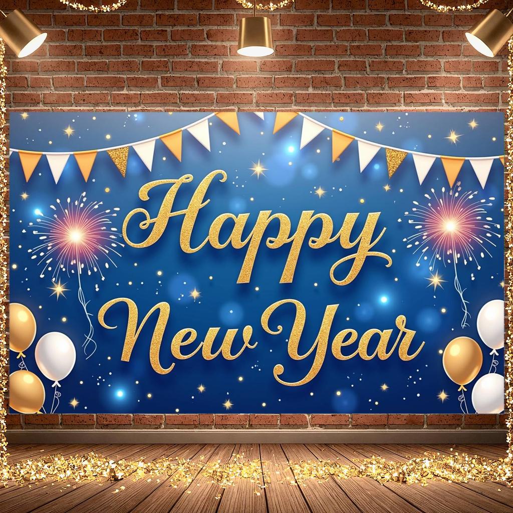 Bunting Banner Bunting Decoration Party Banner New Year Celebration Banner Celebration Theme For Party Background New Year Eve