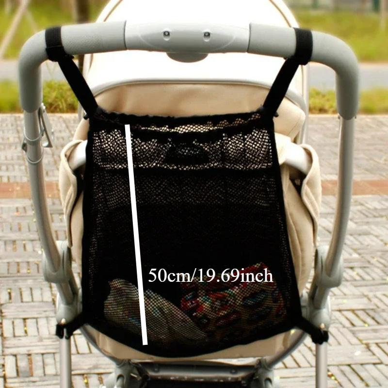 Bag Hanging Mesh Bag Portable Large Capacity Car Pocket Baby Products Organizer Accessories