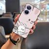 Handytasche Komplettschutz Handyhülle Für Blackview A200 Pro Rückseite Paar Cartoon Wasserdicht Stoßfest Staubdicht TPU