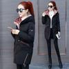 Winter Women's Coat Hooded Padded Jacket Warmth Slim Fit Plus Size Fashion Free Shipping Wholesale