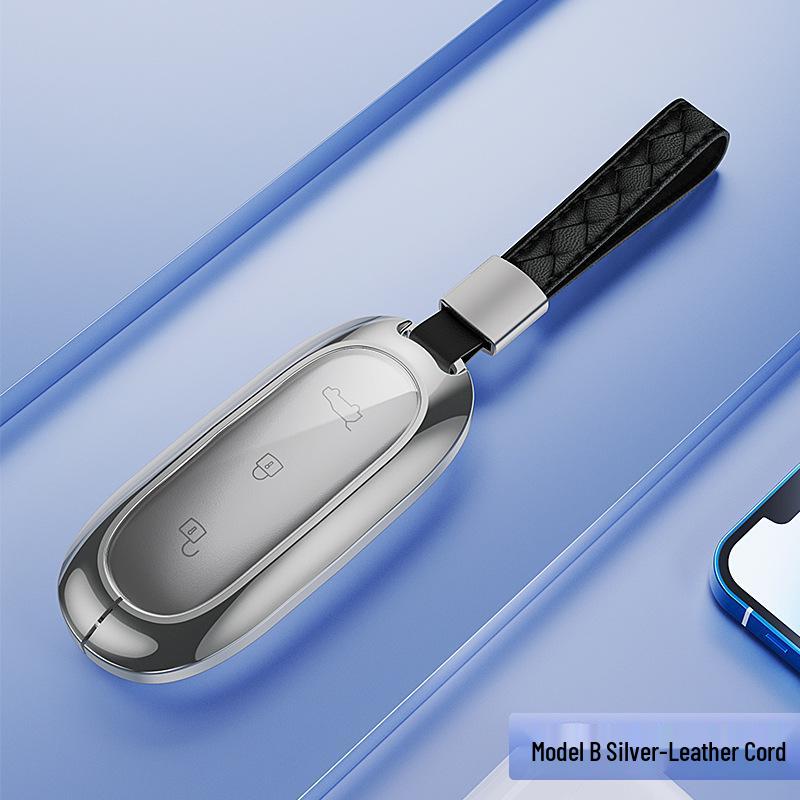 Ideal L7 L8 L9 Aluminum Key Case: High-End, Full Wrap Car Key Shell Cover