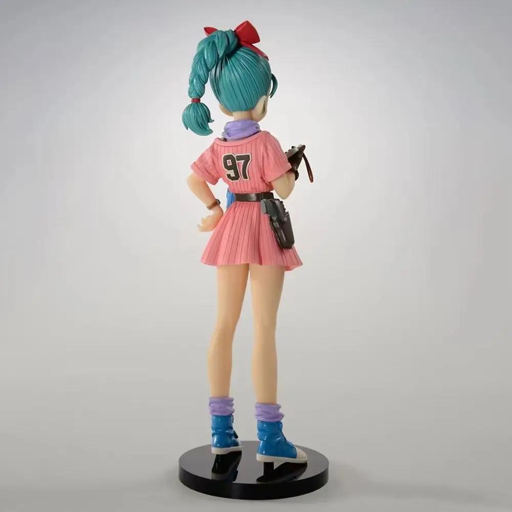 15cm Dragon Ball Figures Childhood Bulma Action Figurine Pvc Statue Model Doll Collectible Room Decoration Gifts Toy