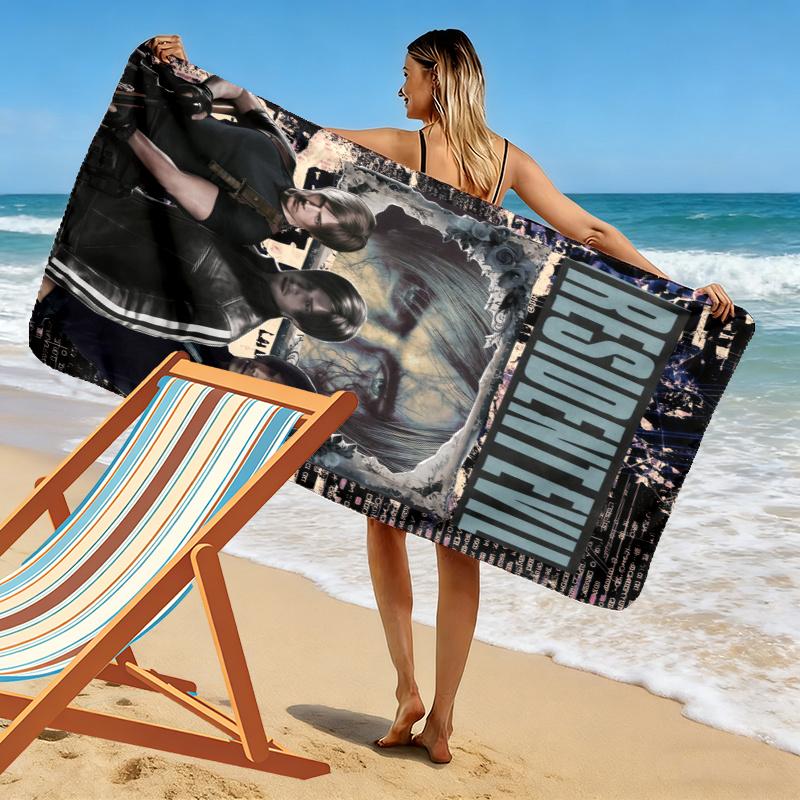 Resident Evil Towel, Large Soft Quick Dry Towel for Beach Camping Swimming