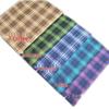 Children's Twill Plaid Flannel Shirt Fabric - Yarn Dyed, Brushed Cotton