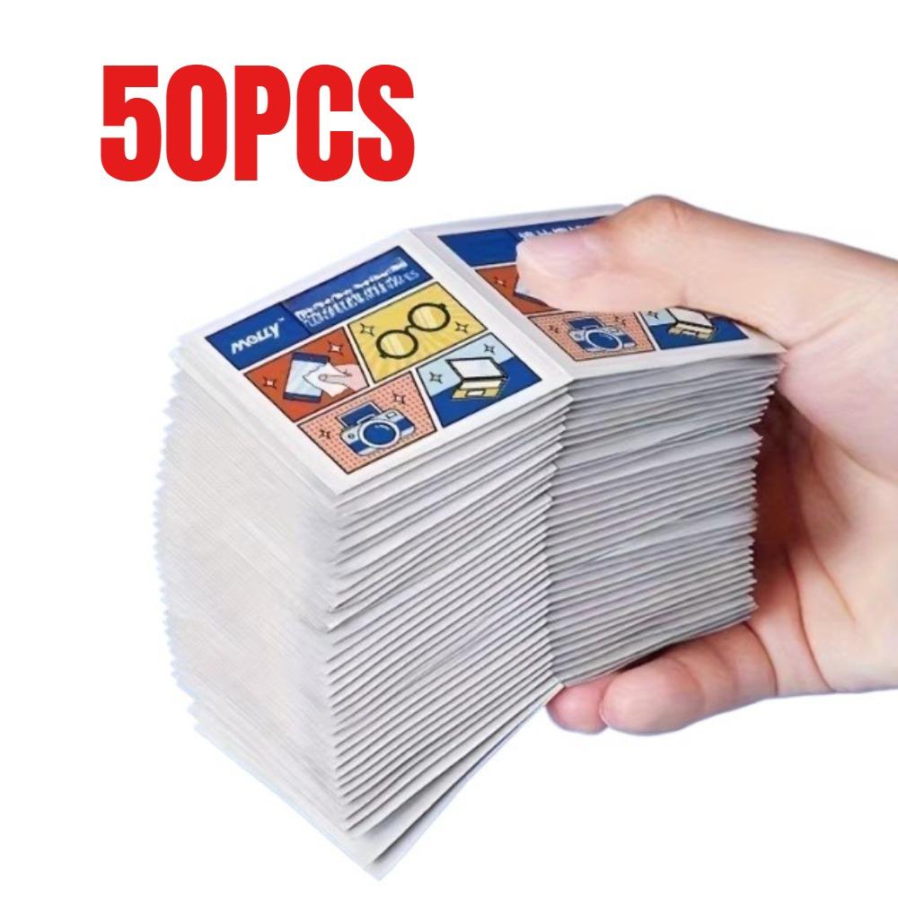 10/200 Pieces Glasses Wipes Anti-fog Screen Cleaning Cloth Accessories Alcohol Wipe Pad Lens Cleaning Wipes Microfiber Tools