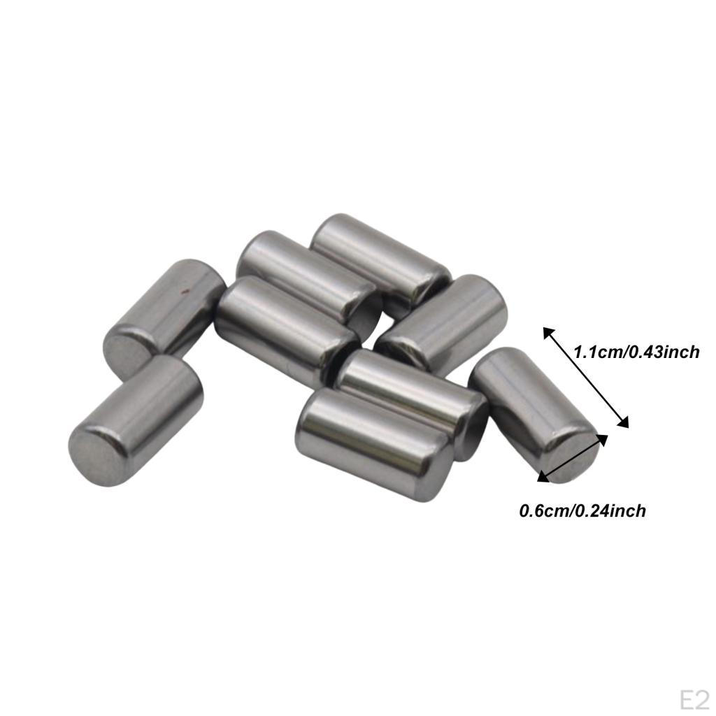12 Pieces Cvt Transmission Chain Cylinder Steel Ball JF011E 10A for Jun 2.5 Replace Easy To Install
