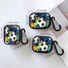 Earphone Cases Cover Case For Airpods Pro3 1 Pro 2 3 Pro2 4 Colorful Cartoon Football