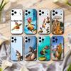 GRAFFIGE C-Chicken-N J-Joe S-Surf Telefoonhoesje Voor iPhone 17,16,15,14,13,12,11 Plus,Pro Max,XS,Zwarte Zachte Siliconen Cover