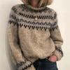 2026 Women's Color Block Knitwear: Fashionable, Sweet, Casual, and Comfortable Sweater Top