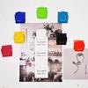 8pcs Magnetic Office& Refrigerator Clips- Colorful Multi-Use Document Organizer, Suitable for Home and Kitchen