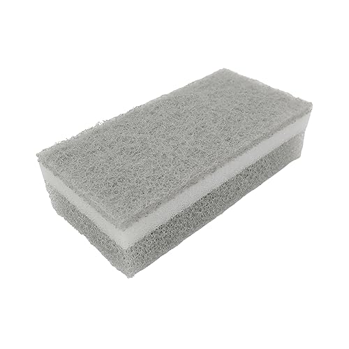 Towa Sangyo Easy Fit Kitchen Sponges for Dishwashing, Slit-Cut, Fits Dishes, Made In Japan, Gray, Approx. 6 X 3.5 X 12 Cm, Set of 5, 13818