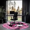 Monster High Printed Round Rug Carpet Chair Rug Area Rug Entryway Doormats,for Office Chair Living Room Bedroom Kitchen Room.