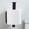 DERES black toilet paper holder