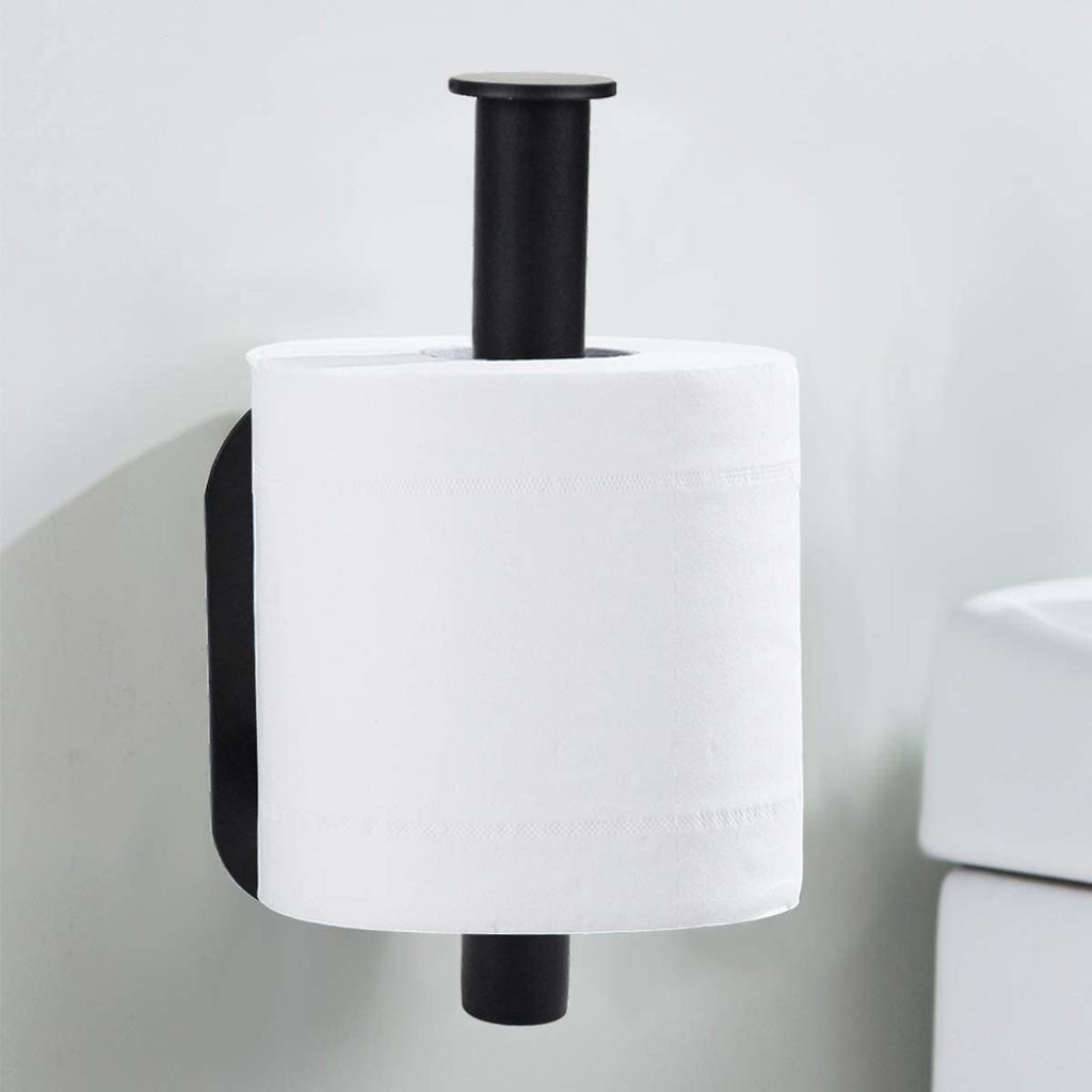 DERES black toilet paper holder