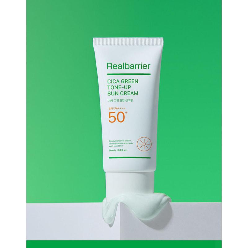 Crème solaire Cica Green Tone-Up 50ml SPF 50+ PA++++_NE