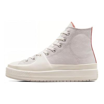 Chuck Taylor All Star Construct High Sport Yeniden Düzenlenmiş - Soluk Macun Rengi Unisex Spor Ayakkabı Gri Göçebe-Paslı Egreti A04520C