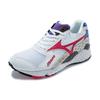 Mizuno Mondo Control Two-Layer Cowhide Shock Absorption Non-Slip Low-Top Running Shoes Unisex Sneakers White Red D1GA201166
