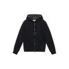 Burberry Men Clarendon Check Hooded Zip-Up Hoodie Black/Grey 40155581