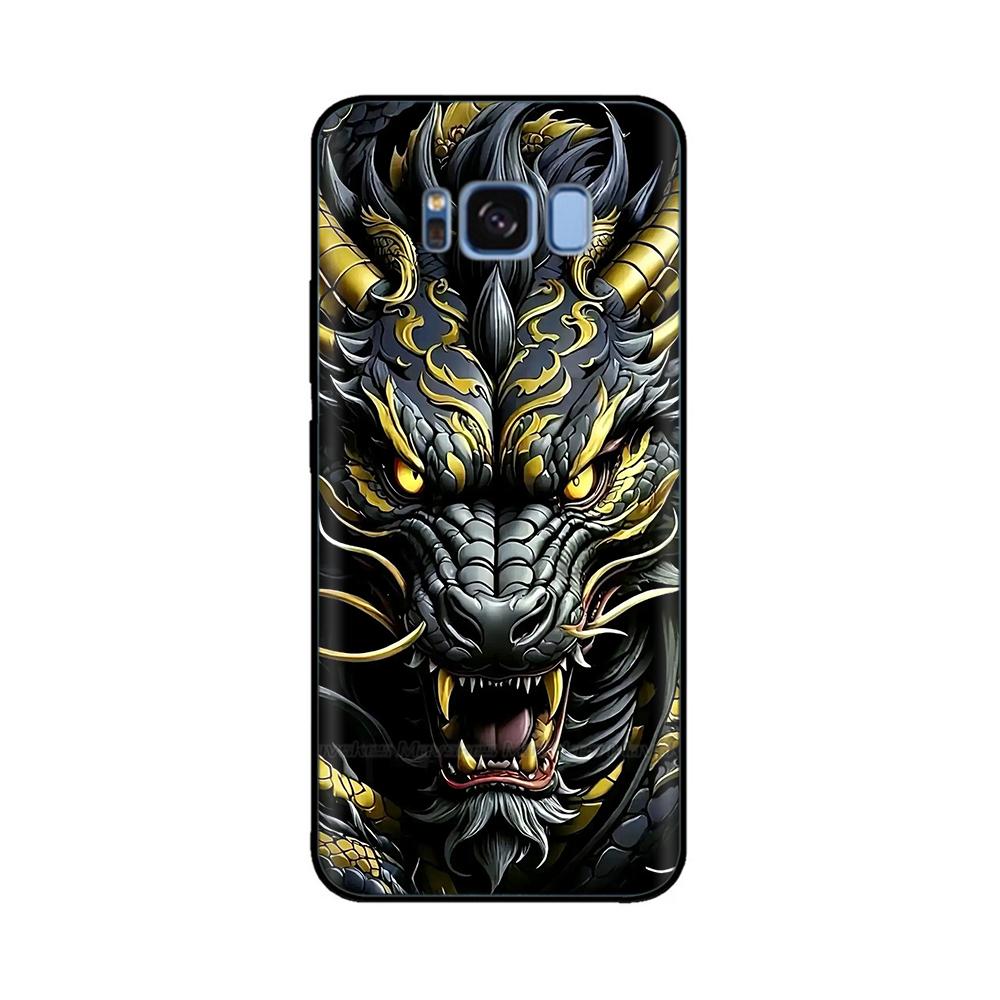 For Samsung Galaxy S8 Plus Phone Case Heart-Butterfly Funda For Samsung S8 S8Plus Cases Liquid Silicone Bumper GalaxyS8 Shells