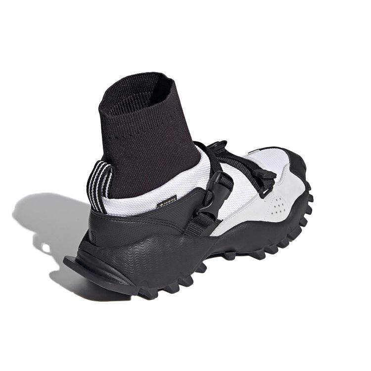 Adidas Hyke X Originals Seeulater Gtx Hi Comfortable Slip Resistant Durable High Top Outdoor Functional Shoes Unisex Shoes Black White FY6857