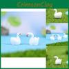 Decorative Resin Swan Figurine For Charming Zakka Gifts And Couples