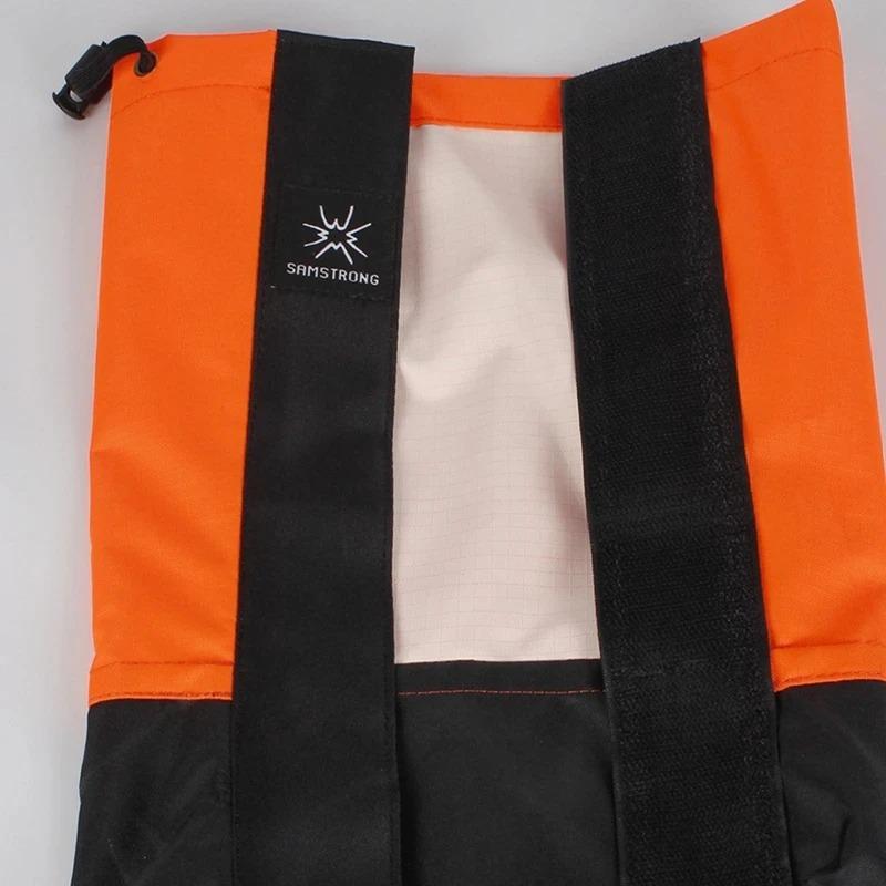 1 Paar Wasserdichte Beinstulpen Elastischer Riemen Langer Schaft Beinschutz Wandern Skifahren Klettern Hosen Schuhüberzug Strapazierfähige Bandage