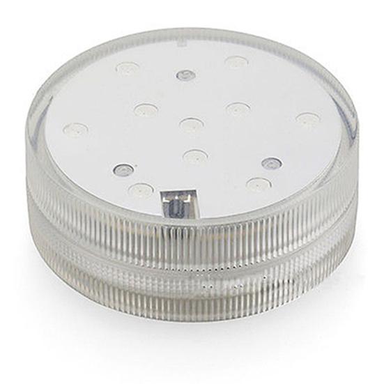 Luce di Controllo Impermeabile 10 LED per Vaso Remoto Sommerso Acquario Matrimonio