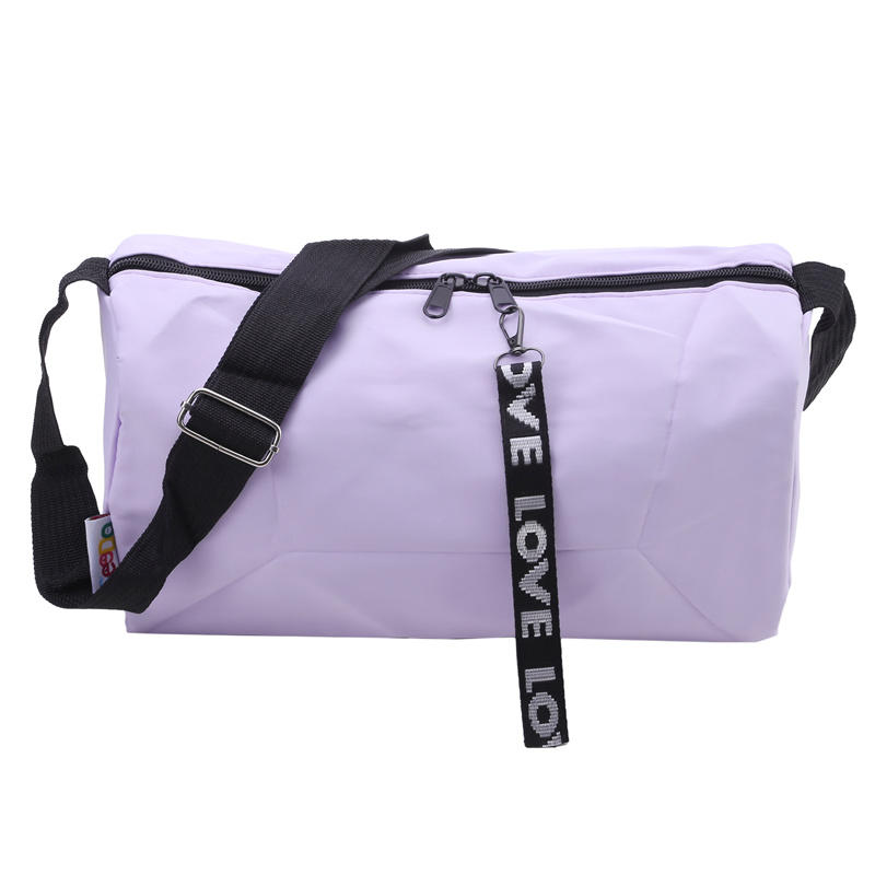 Unisex Large Capacity Travel Duffel Bag Foldable Fitness Gym Shoulder Crossbody Bag Casual Sports Training Bag