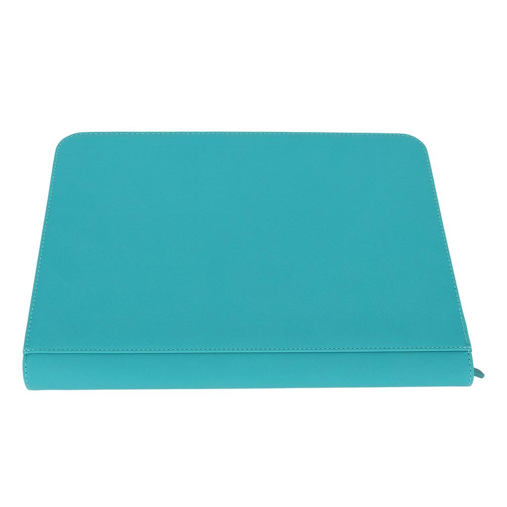 9 Pockets Card Binder Zipper Fully Enclosed PU 360 Side Loading Pocket Trading Card Album Folder for Card Collection