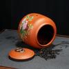 Nut Coffee Moisture-proof Jars Antique Purple Clay Tea Caddy Spice Airtight Container Home Storage Cans Candy Coffee Storage Jar