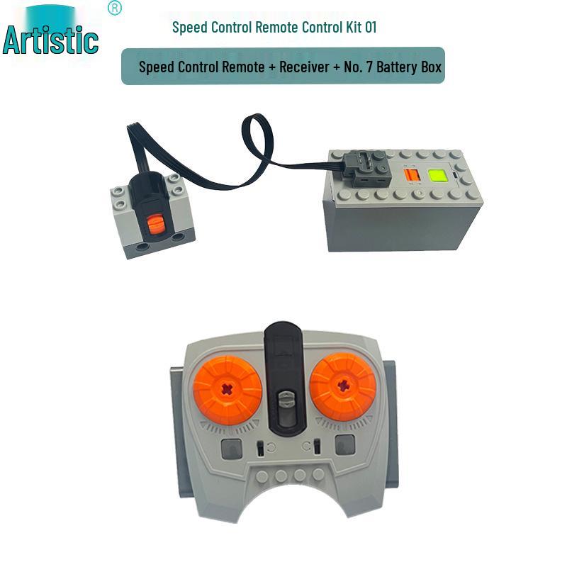 EV3-Compatible Servo Motor & Power Upgrade Kit for Lego Blocks