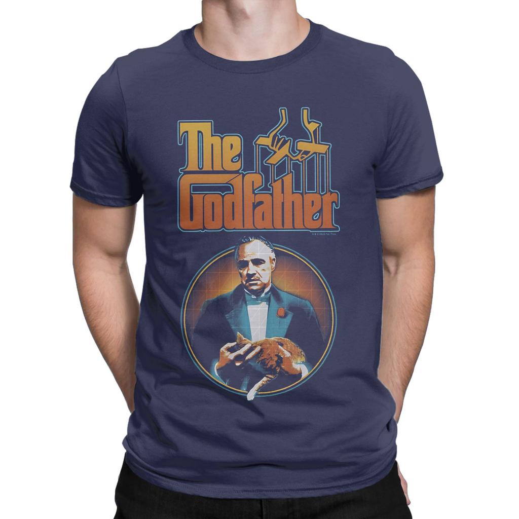 The Godfather Vito Corleone The Don Poster Funny 100 Cotton TShirt The Godfather Tops Tees For Unisex