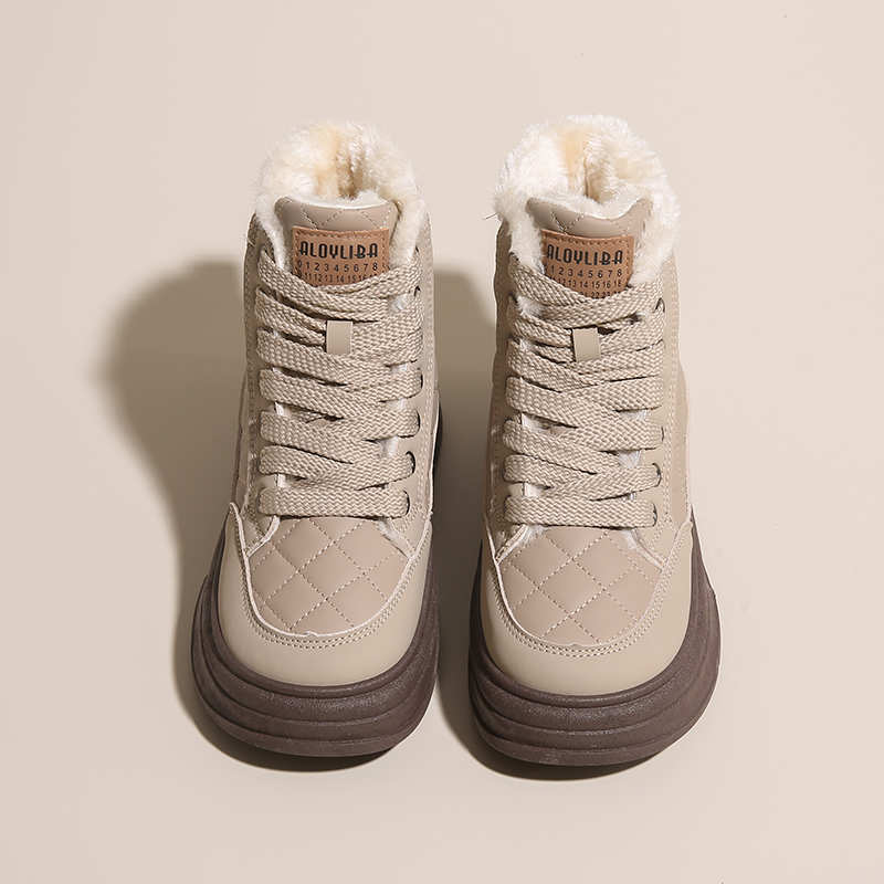 Fashion Hi Top High Top 38 Size Sneakers Loafers Women Sports Shoes Brand Women Postal Boots Clearance Cool Chassure New Style