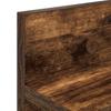 Wall Mounted Nightstand Wall Mount Smoked Oak