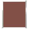 VidaXL Auvent Latéral Rétractable de Patio Store Latéral Brise-vue Abri Soleil Jardin Terrasse Balcon Exterieur Résistant 48393