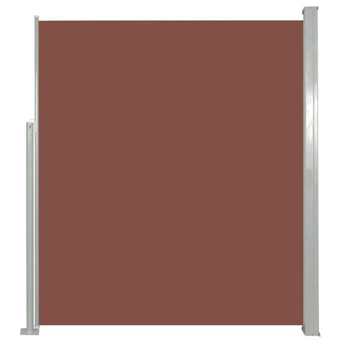 VidaXL Auvent Latéral Rétractable de Patio Store Latéral Brise-vue Abri Soleil Jardin Terrasse Balcon Exterieur Résistant 48393