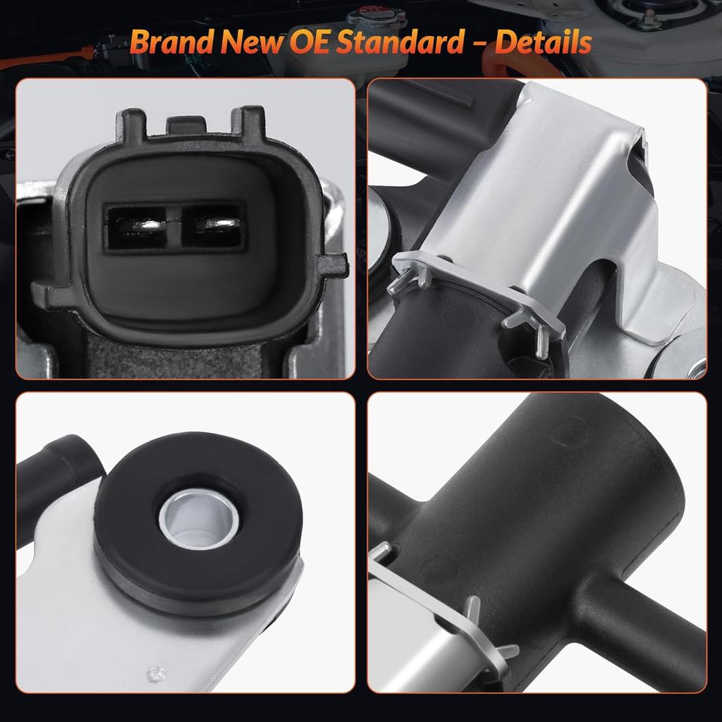 Vapor Canister Purge Valve Solenoid EVAP Compatible For Nissan Sentra 2007-2012, Rogue 2008-2017, Altima, Pathfinder, Murano, GT-R, Maxima & Infiniti