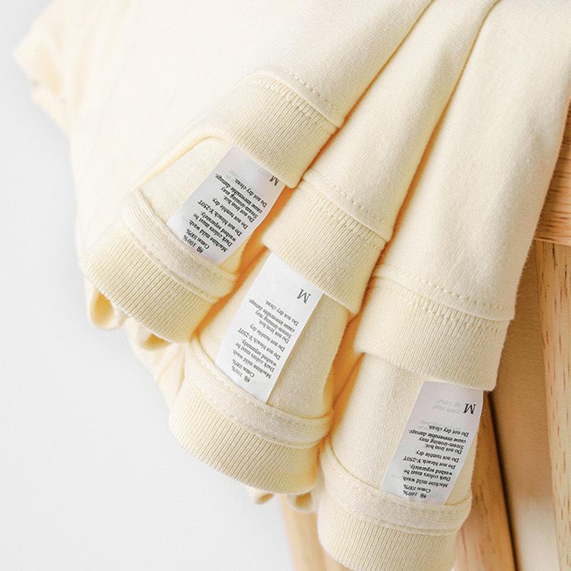 Heavy Cotton Short-sleeved T-shirt Men's Loose Solid Color Bottoming Shirt Top Summer Men's and Women's Same T-shirt