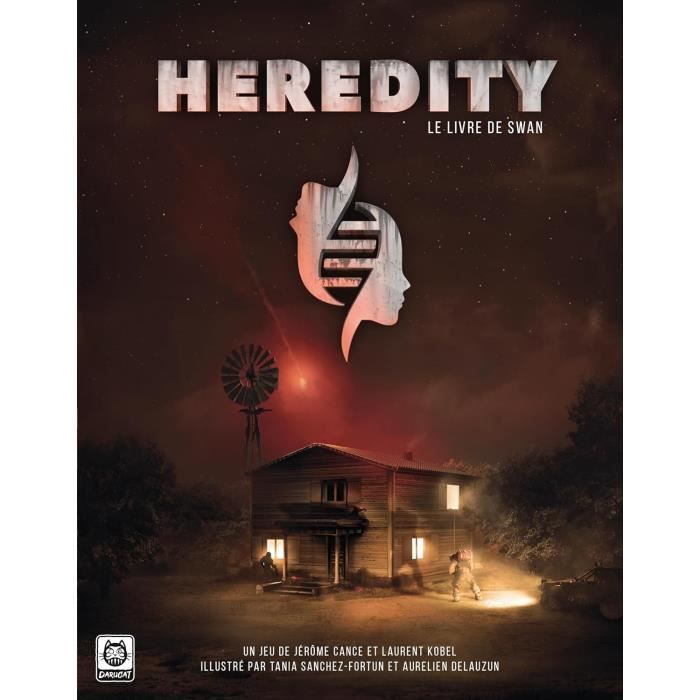 Jeu de société narratif et coopératif - Heredity - 14 ans et plus - Blackrock Games