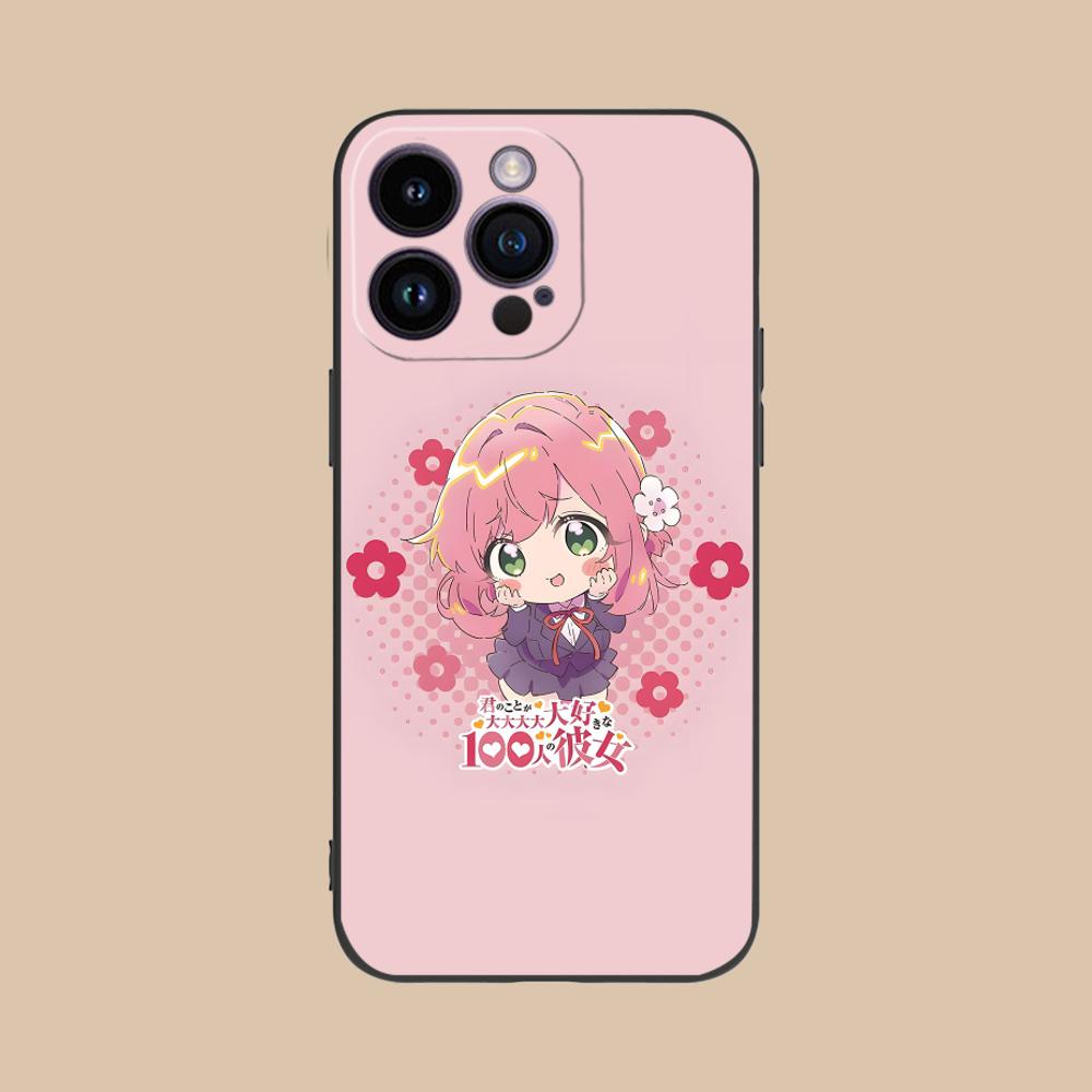 Anime Hakari Hanazono Matte Mobile Phone Case for iPhone 17 16 15 14 13 12 11 X XR XS 8 7 Air Pro Max Plus Mini Colorful Cover