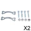 2x Motorcycle Rear Disc Sprocket Screw Set for JD100