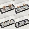 2Pcs 2D Flat Toilet Tank Push Switch Wear Resistant Press Button Long Nail Friendly Home Bathroom Decor Supply