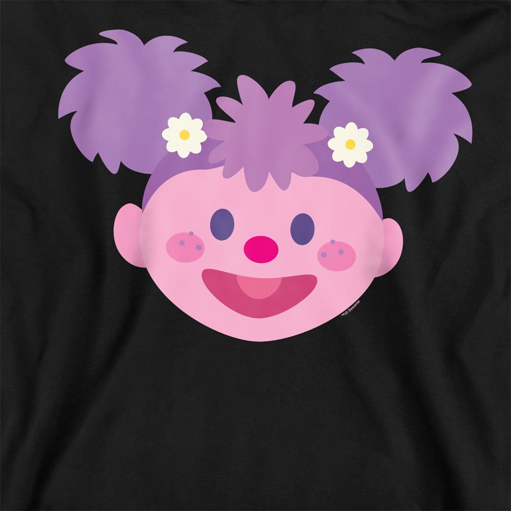 Sesame Street Unisex Adult Kawaii Abby Cadabby Face Sweatshirt