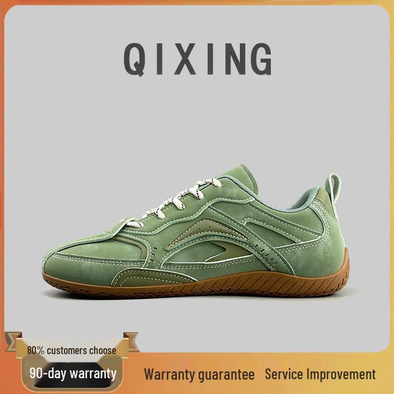 Retro European & American Fashion Men's Non-Slip Low-Top Casual Shoes - 'Forrest Gump' Wear-Resistant Sports Flats