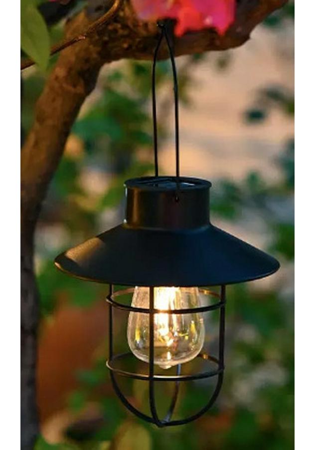 Retro Explosion-Proof Handheld Outdoor Lamp for Courtyard Atmosphere Black Handheld
