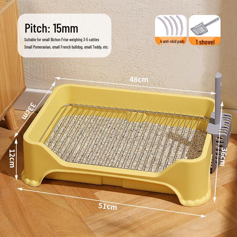 

Stainless Steel Mesh Dog Potty Training Toilet